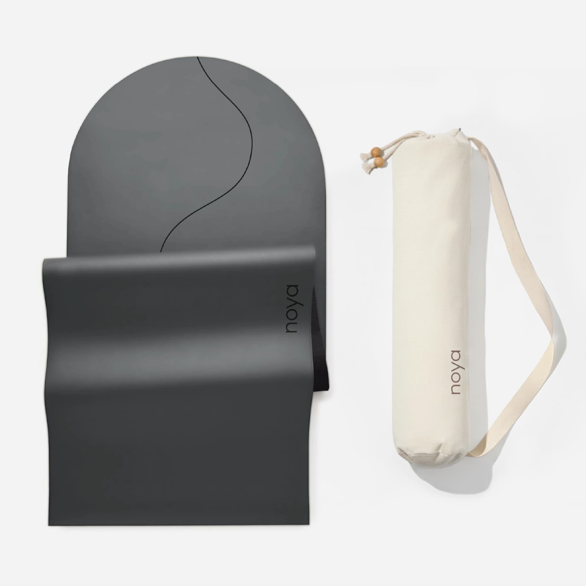 Noya Arch PU Rubber Mat - Grey